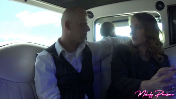 Limousine date for Melody Pleasure