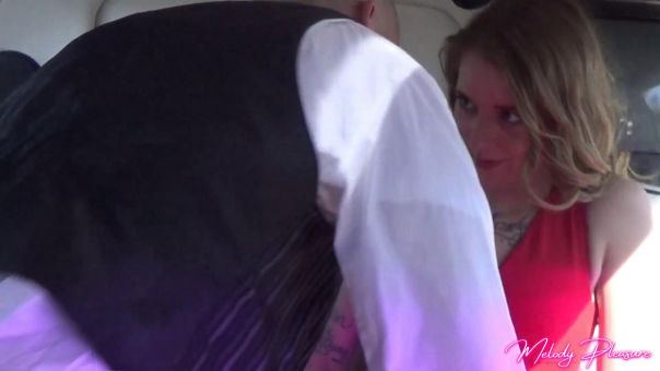 Limousine date for Melody Pleasure